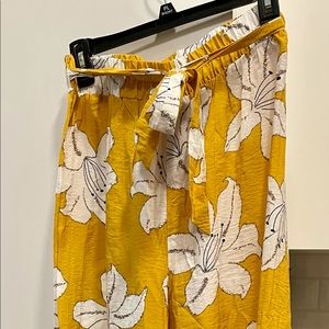 Casual Floral Pants